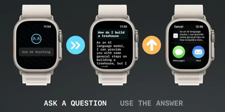 WatchGPT APP : Apple Watch માટે આ APP દ્વારા Apple Watch વપરાશકર્તાઓ હવે ChatGPT ને ઍક્સેસ કરી શકે છે